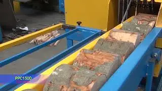 Fully automatic PPC1300 firewood processing center!