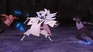 Naruto and Sasuke vs Momoshiki | X-TALI