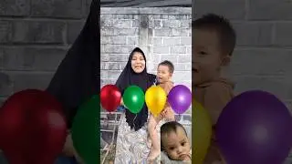 Balon ku ada 4 #shorts