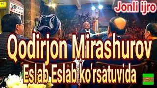 Qodirjon Mirashurov Eslab Eslab ko‘rsatuvida jonli ijroda qo‘shiq kuyladi