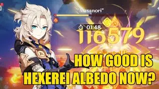 C2 Albedo Hexerei Buff Showcase!