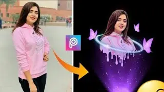--Picsart Girls Stylish Neon Photo Editing Tutorial Step by Step _ Picsart Photo Editing#editing 📸