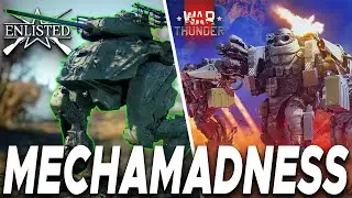 ALL GAMES WENT MECHA?!!!! - War Thunder/Enlisted Aprils Fools 2023