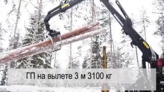 Новый манипулятор для леса ВЕЛМАШ VM10