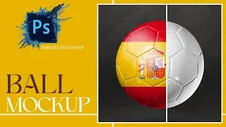 How to Create a ball Mockup in #photoshop