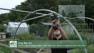 Belt and Braces for Polytunnels - Crop Bars | Triple Ridge | Storm Strengthening collars