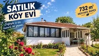 3+1 DETACHED VILLAGE HOUSE FOR SALE ON 732 m² PLOT WITH GARDEN, 135 m² LIVING AREA 05397836800 DE...