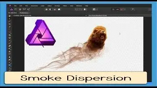 Smoke Dispersion Effect in Affinity Photo