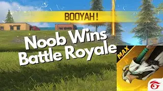 Noob wins Battle Royale in Free Fire Max