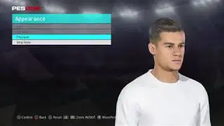 PES 2018 Data Pack 2 | F.Coutinho Face Update and TATTOOS !