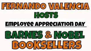 Barnes & Nobel Employees Appreciation Day - Production & Music - Fernando J Valencia