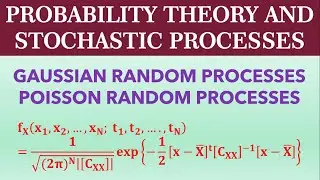 GAUSSIAN RANDOM PROCESSES # POISSON RANDOM PROCESSES