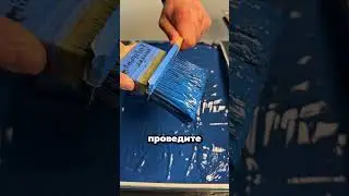 A practical way to clean dry brushes!🖌️💧 