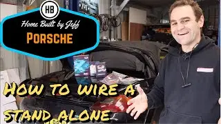 How to wire in a stand alone ECU - Porsche 986 Boxster V8 engine swap track car build 12