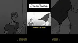 This NPC is done playing nice 😈 NPC to Villain Song Animatic PART 1