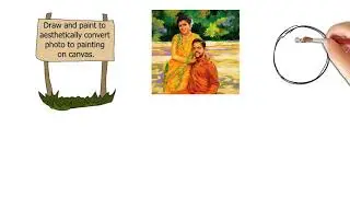 To convert photo to painting