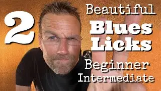 2 Beautiful blues Licks for Beginners and Intermediate