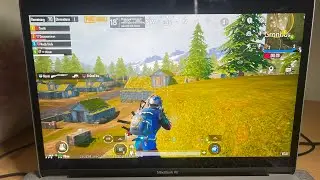 Playing PUBG Mobile on MacBook Air m1 2024 Bluestack