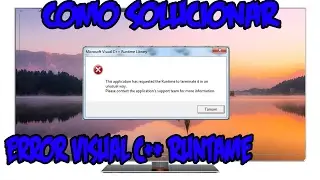 Solucionar al Error SWORD WITH SAUCE Microsoft  Error visual C++/7/8/10/