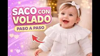 Tejido a máquina: Tejamos junt@s un SACO PARA BEBÉ TALLE 1 AÑO (Cuarta parte)