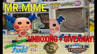 FUNKO POP! MR. MIME Unboxing + Giveaways!