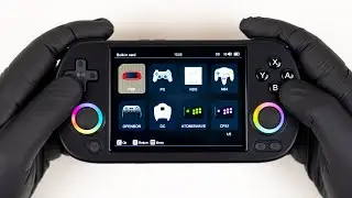 ANBERNIC RG40XX H Retro Handheld Gaming Console Unboxing - ASMR