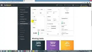 Установлен минимальный лимит на вывод platincoin с дашборда