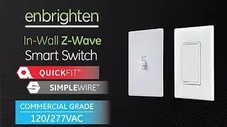 43072 43074: Z-Wave Plus Commercial Grade In-Wall Smart Switch