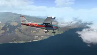 [X Plane 11| Kona Hawaii Ortho4XP Airfoillabs C172