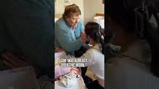 Wow. She wasn’t expecting that…