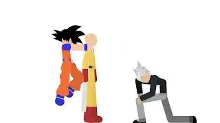 Saitama vs Garou,Goku, Creeper,batman