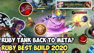 Ruby Tank is Back To META? Ruby Tank Best Build 2020 - Mobile Legends