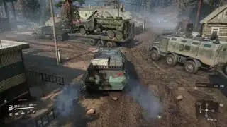 SnowRunner Mods Army Convoy #2