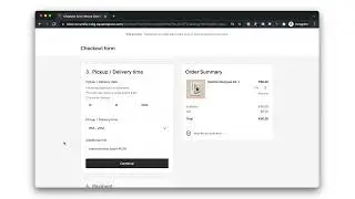 Adding a scheduling date picker custom form to Squarespace checkout