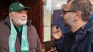 Ο Γκρέκορυ Σάββα στην κάμερα του Ο24TV στο Εδιμβούργο