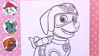 Pat’ Patrouille Coloriage Loisirs Créatifs 🌸 Paw Patrol Coloring Book
