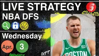 NBA DFS Strategy Wednesday 4/3/24 | DraftKings & FanDuel NBA Lineup Picks