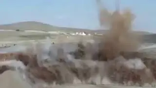 Aggregate Mining Blasting - Taş Ocağı Patlatmaları - 1