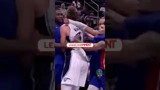 Killian Hayes  Mo Wagner Fight #shorts #killianhayes #pistons #nba