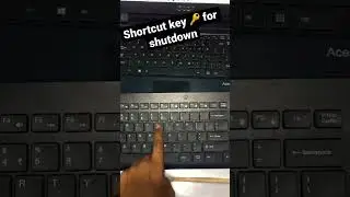 Shutdown shortcut key ! 🔥 #shorts #pc #computer #tips #shortcutkey #feed