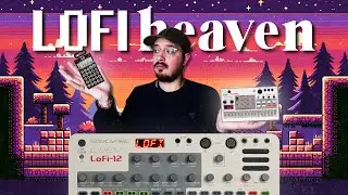 the ULTIMATE lo-fi sampler combo: volca sample, po-33ko!, liven lofi-12