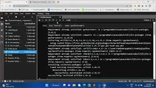 URL shortener App in Python with output