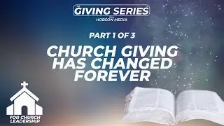 Church Giving Has Changed Forever