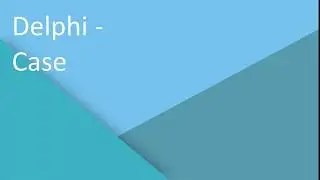Delphi - Case statement
