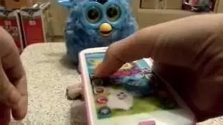 Furby по кличке Пикси интерактивная игрушка с телефоном