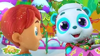 Украшайте залы | Pождественские песни | Zoobees Russia | потешки |  Mузыка для детей