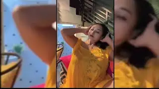 Tante Sarah Ardhelia dasteran maen ama kucing