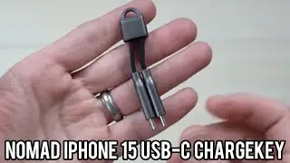 Nomad iPhone 15 USB-C ChargeKey