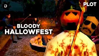 PLOT: Pesta Halloween Yang Berdarah Darah (Cerita Game Bloody Hallowfest + Penjelasan)
