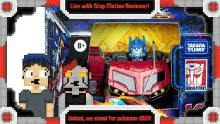 Let's Take A Byte out of Hasbro Pulsecon 2023 - United, we stand! (Ft. Stop Motion Reviewer)